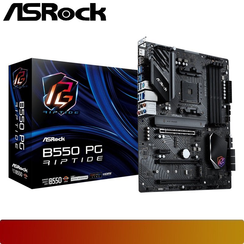 ASROCK B550 PG Riptide - 1 - Nano Komputer
