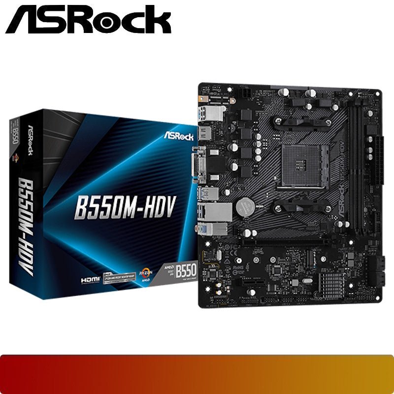 ASROCK B550M - HDV - 1 - Nano Komputer