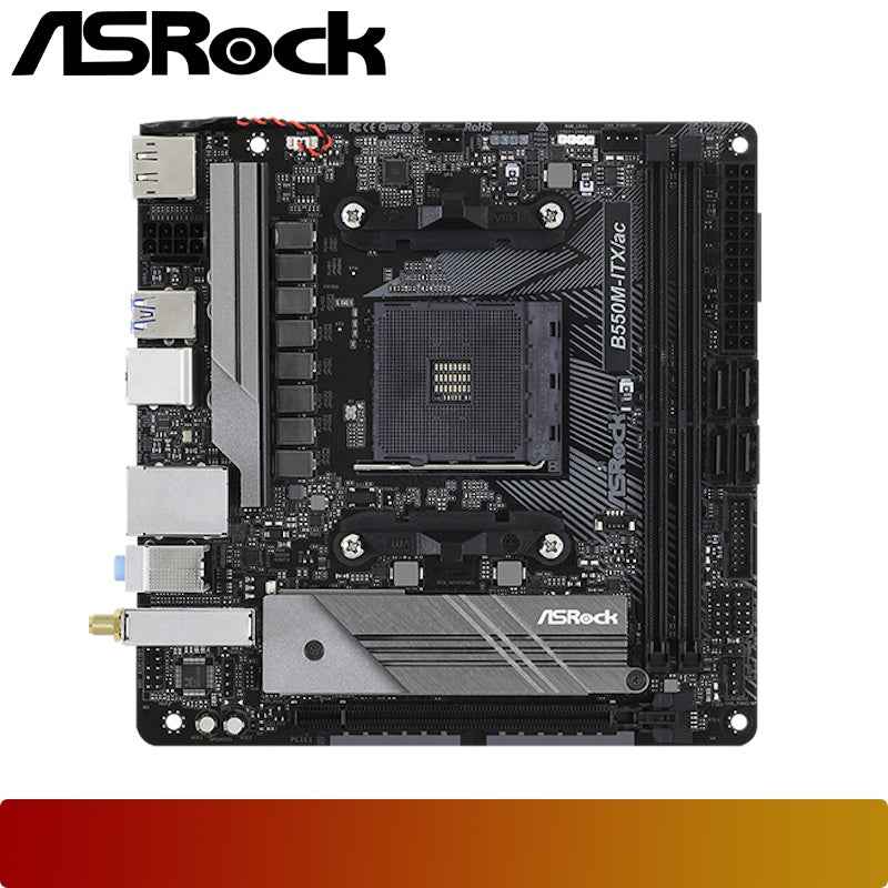 ASROCK B550M - ITX/ac - 2 - Nano Komputer