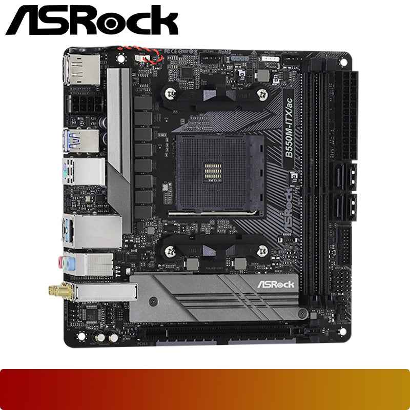 ASROCK B550M - ITX/ac - 4 - Nano Komputer