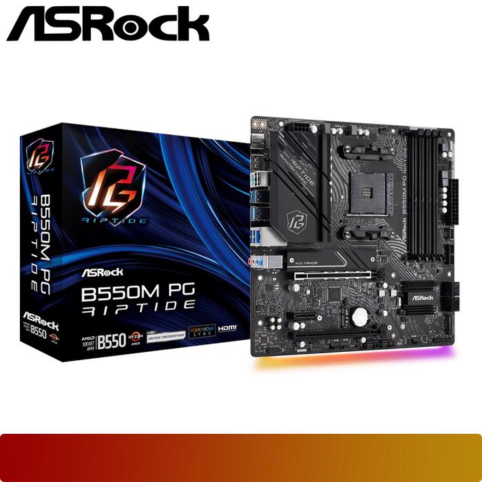ASROCK B550M PG Riptide - 1 - Nano Komputer