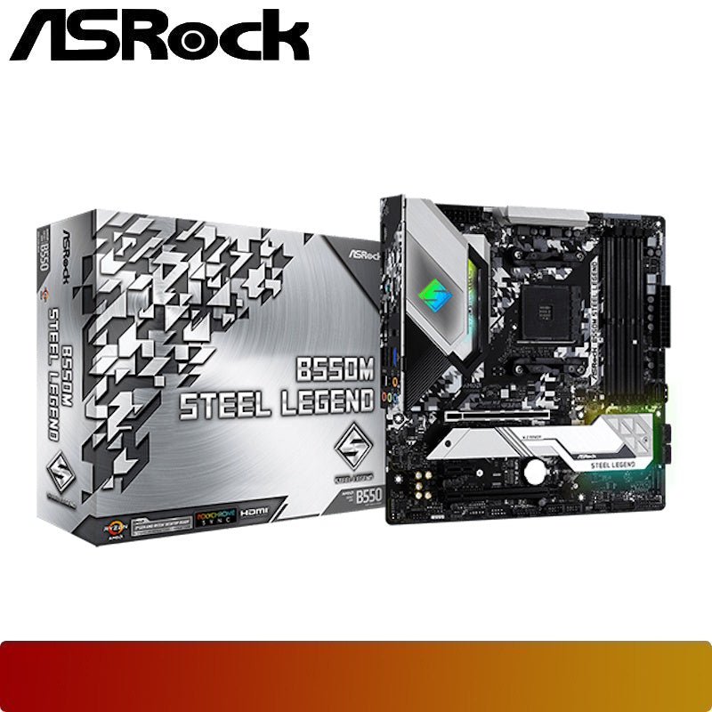 ASROCK B550M Steel Legend - 1 - Nano Komputer
