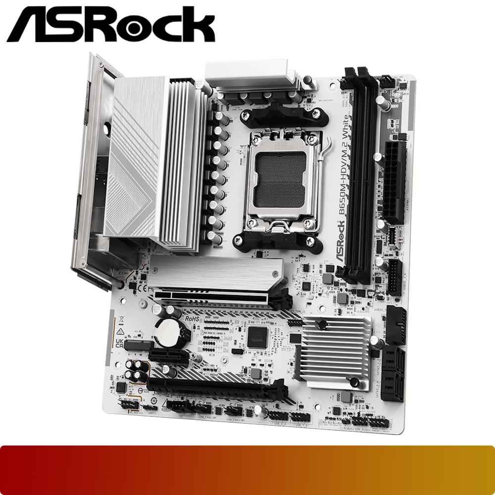 ASROCK B650M - HDV/M.2 White - 5 - Nano Komputer