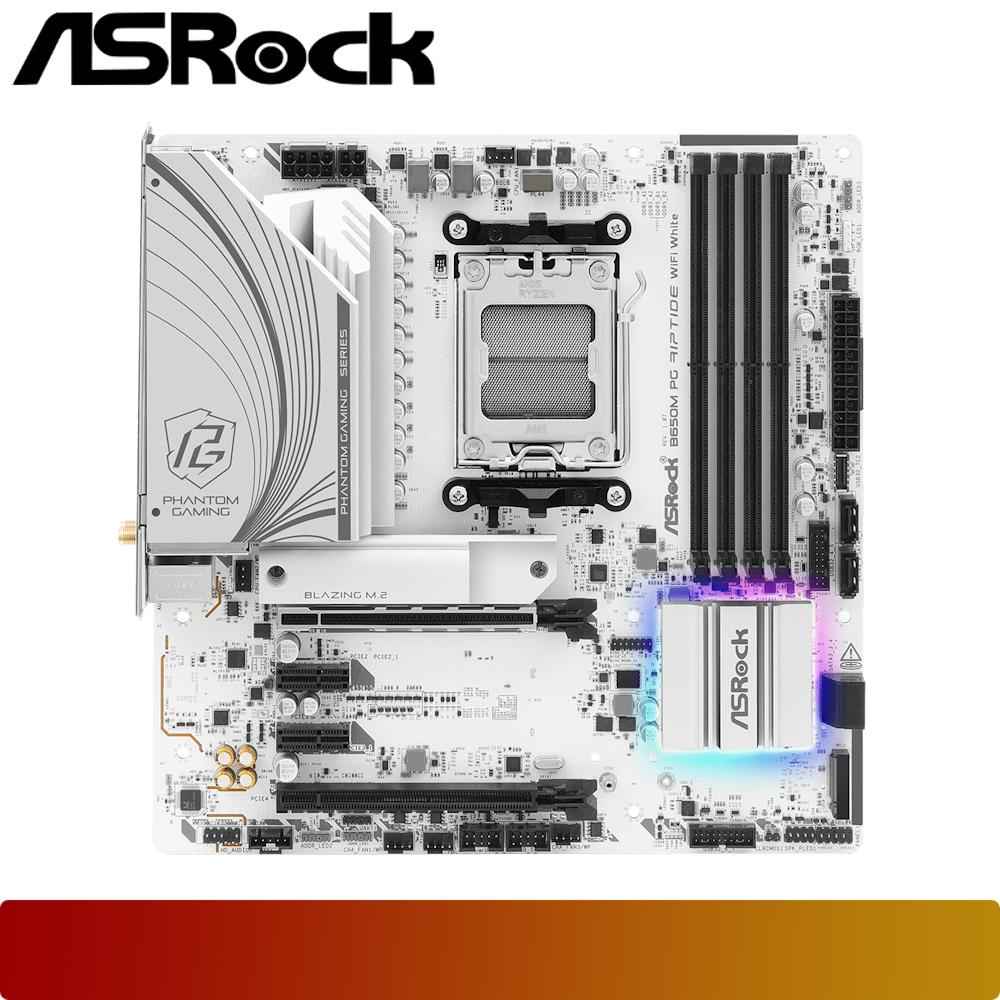ASROCK B650M PG Riptide WiFi White - 3 - Nano Komputer