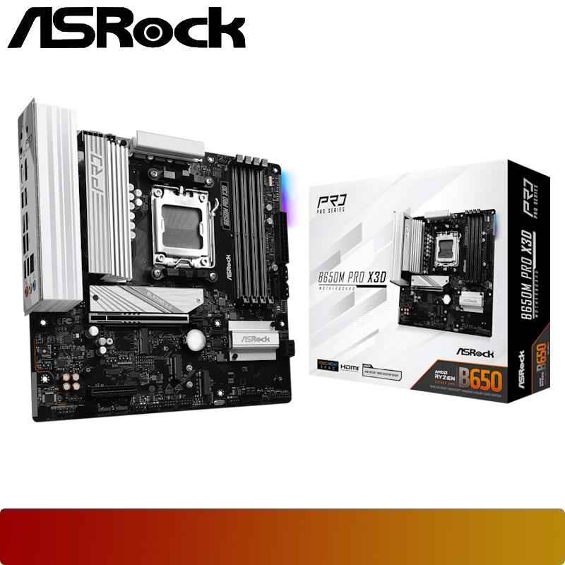 ASROCK B650M Pro X3D - 1 - Nano Komputer