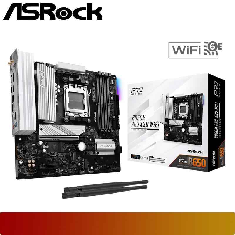 ASROCK B650M Pro X3D WiFi