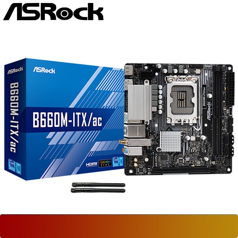 ASROCK B660M - ITX/ac - 1 - Nano Komputer