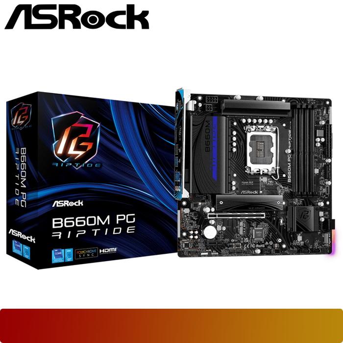 ASROCK B660M PG Riptide - 1 - Nano Komputer