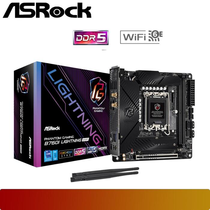 ASROCK B760I Lightning WiFi - 1 - Nano Komputer