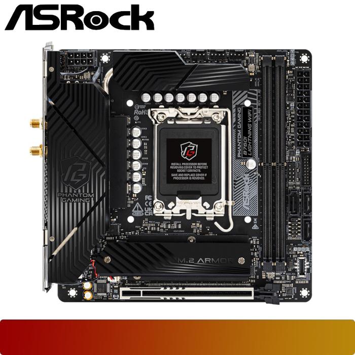 ASROCK B760I Lightning WiFi - 2 - Nano Komputer