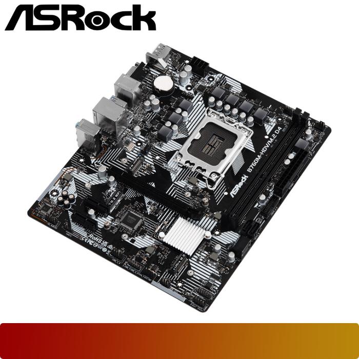 ASROCK B760M - HDV/M.2 D4 - 4 - Nano Komputer