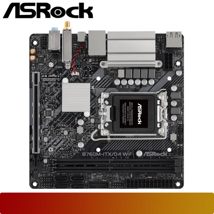 ASROCK B760M - ITX/D4 WiFi - 2 - Nano Komputer