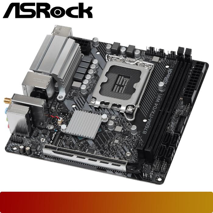 ASROCK B760M - ITX/D4 WiFi - 4 - Nano Komputer