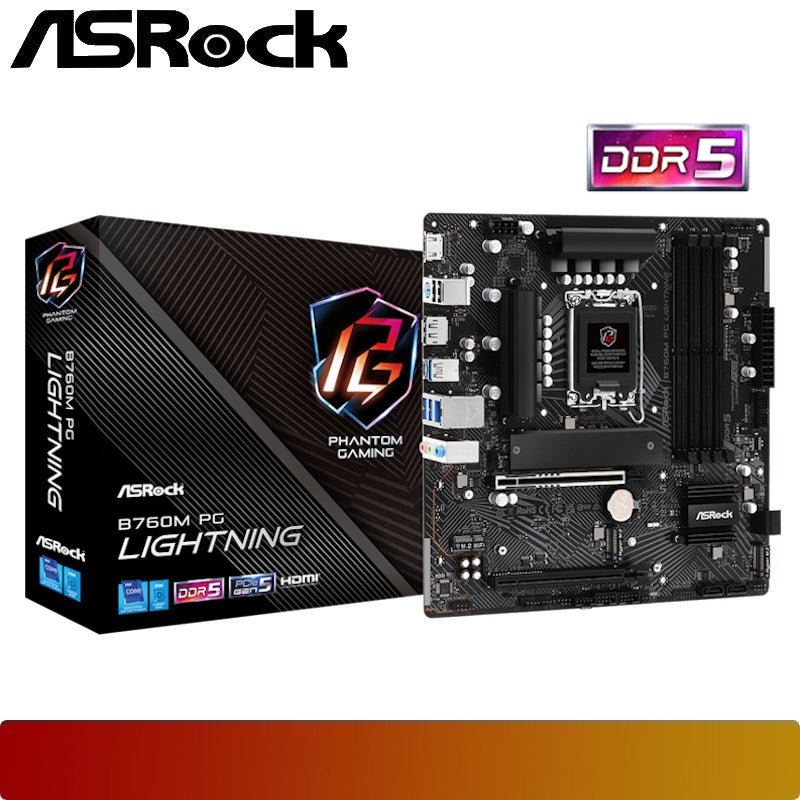ASROCK B760M PG Lightning - 1 - Nano Komputer