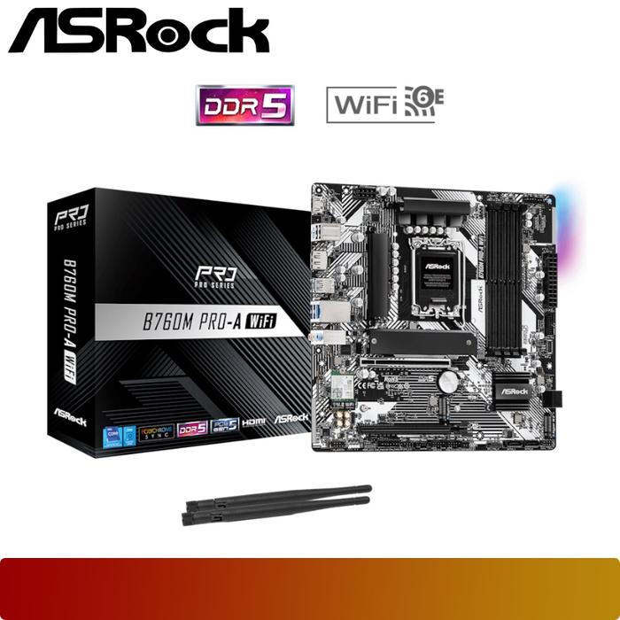 ASROCK B760M Pro - A WiFi - 1 - Nano Komputer