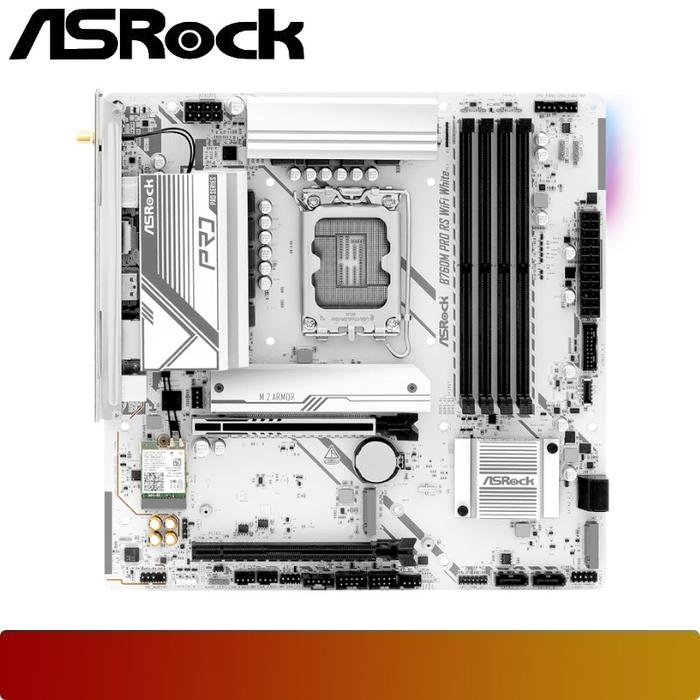 ASROCK B760M Pro RS WiFi White - 3 - Nano Komputer