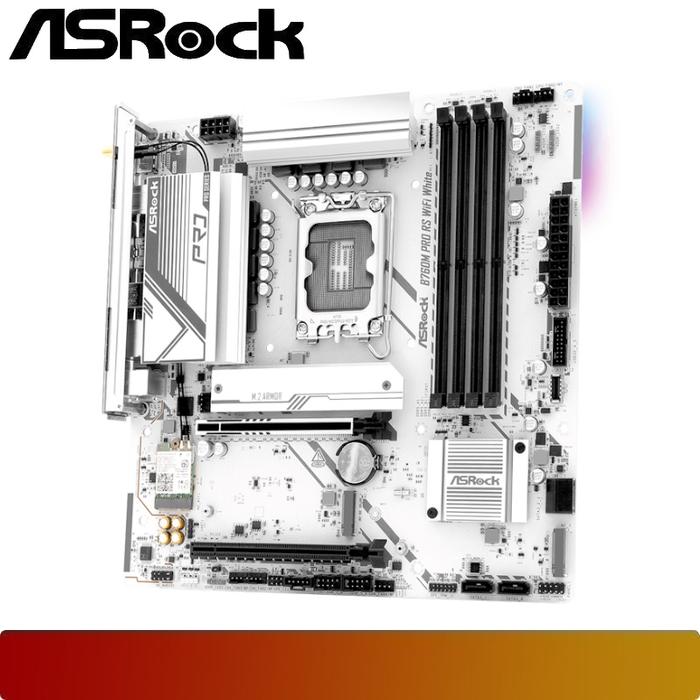 ASROCK B760M Pro RS WiFi White - 4 - Nano Komputer