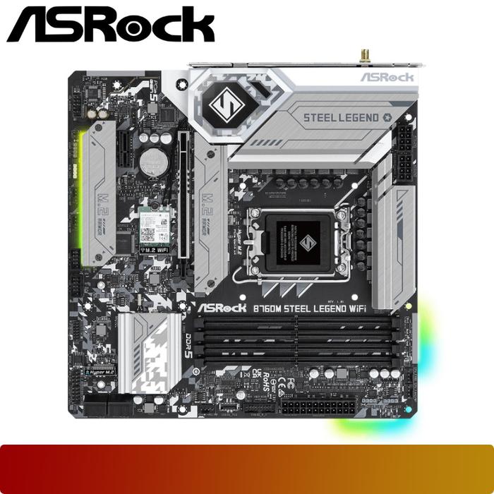 ASROCK B760M Steel Legend WiFi - 2 - Nano Komputer