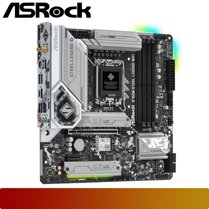 ASROCK B760M Steel Legend WiFi - 3 - Nano Komputer