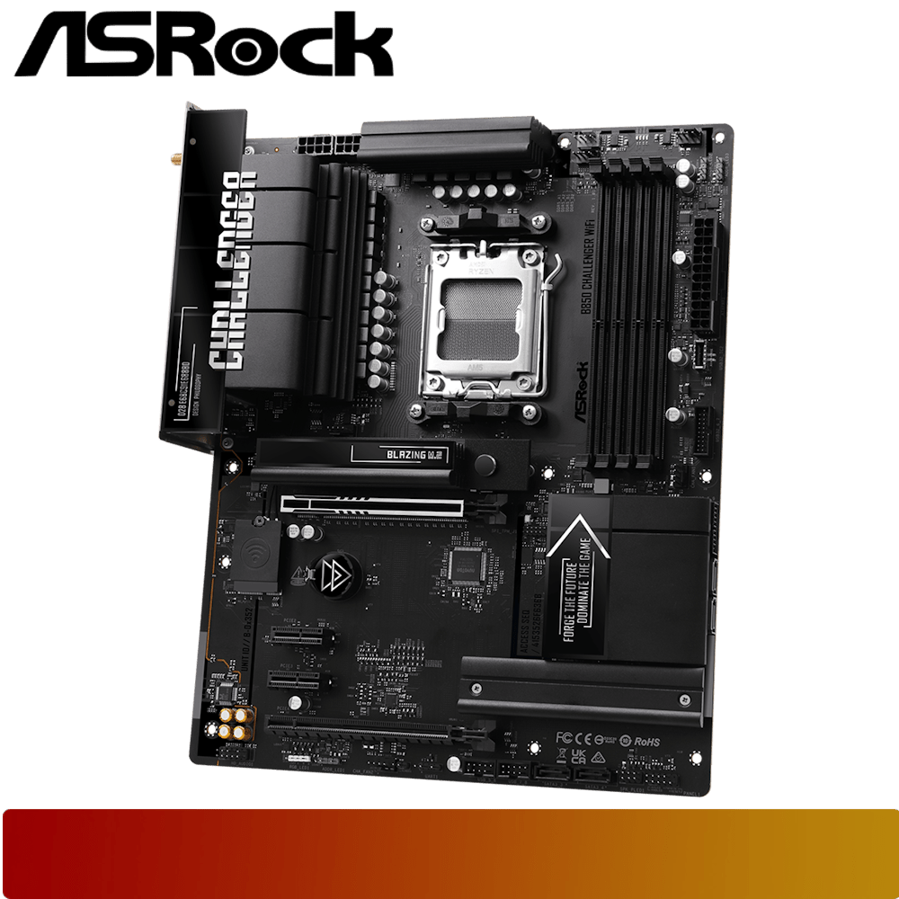 ASROCK B850 Challenger WiFi - 5 - Nano Komputer