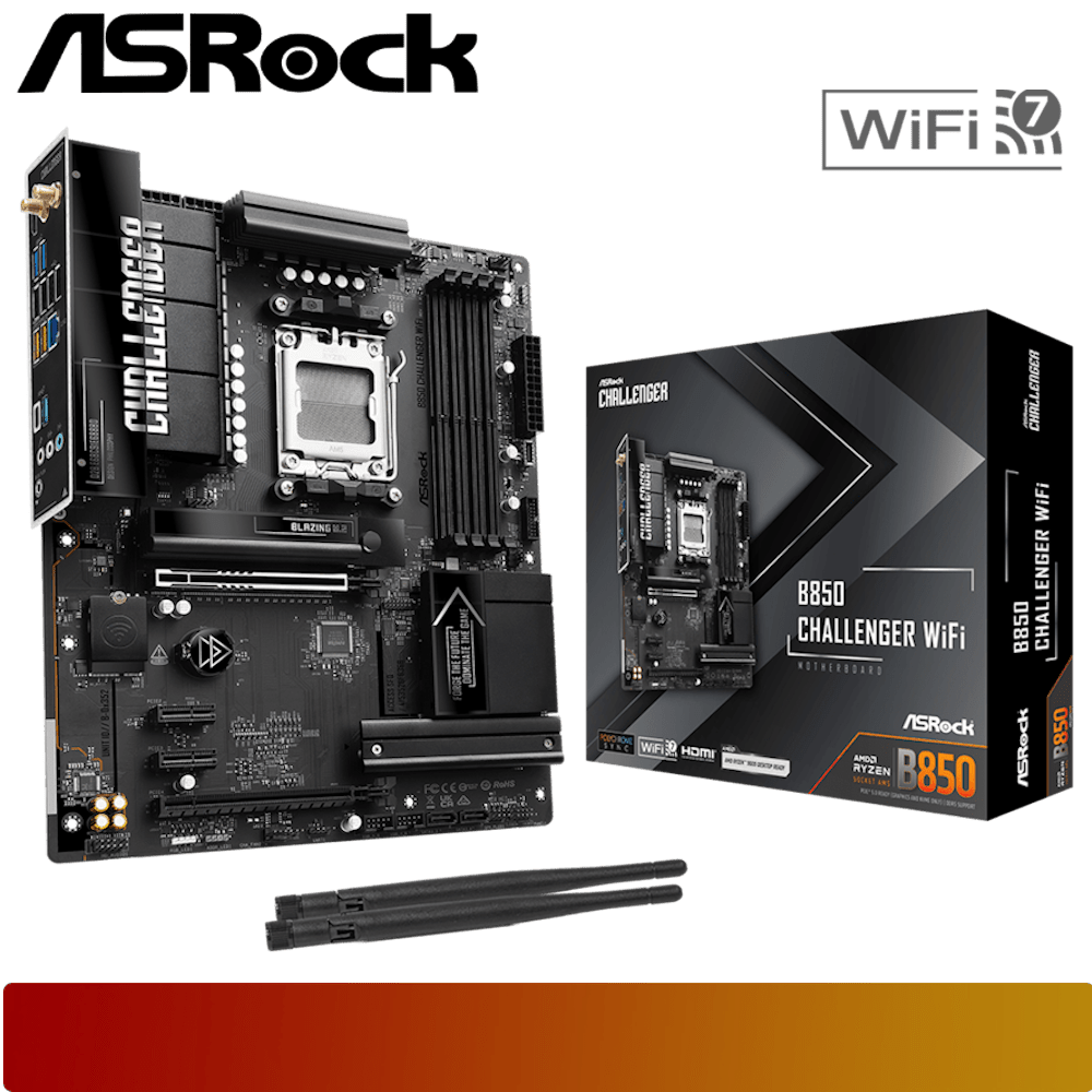 ASROCK B850 Challenger WiFi - 1 - Nano Komputer