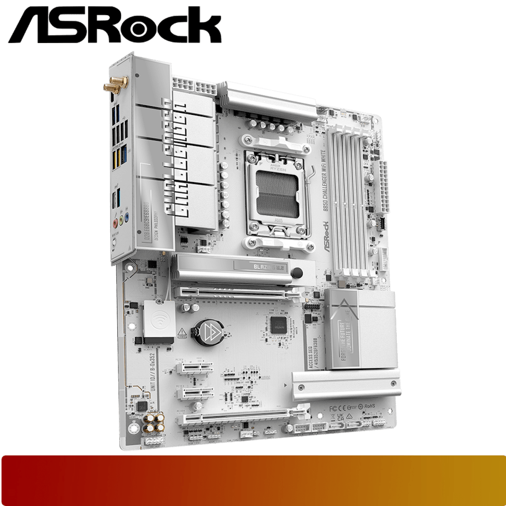 ASROCK B850 Challenger WiFi White - 4 - Nano Komputer