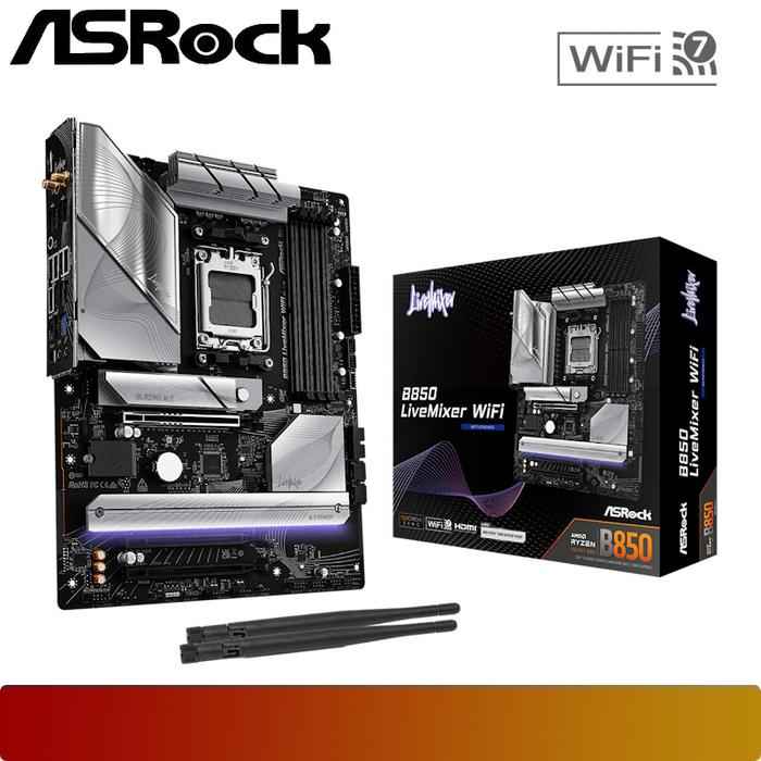 ASROCK B850 LiveMixer WiFi - 1 - Nano Komputer