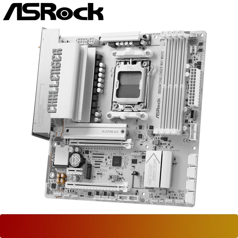 ASROCK B850M Challenger WiFi White - 5 - Nano Komputer