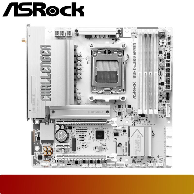 ASROCK B850M Challenger WiFi White - 3 - Nano Komputer