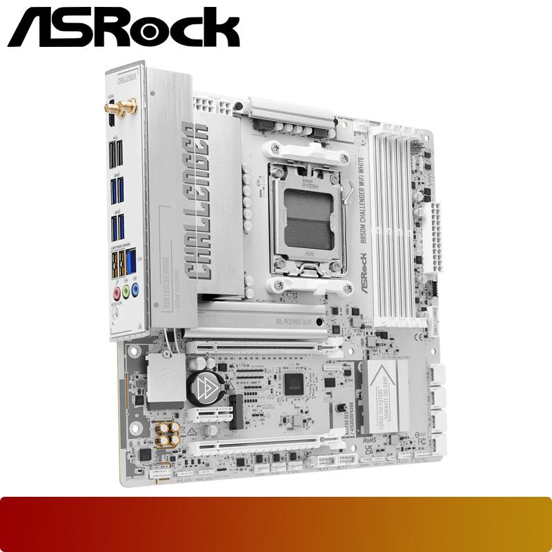 ASROCK B850M Challenger WiFi White - 4 - Nano Komputer