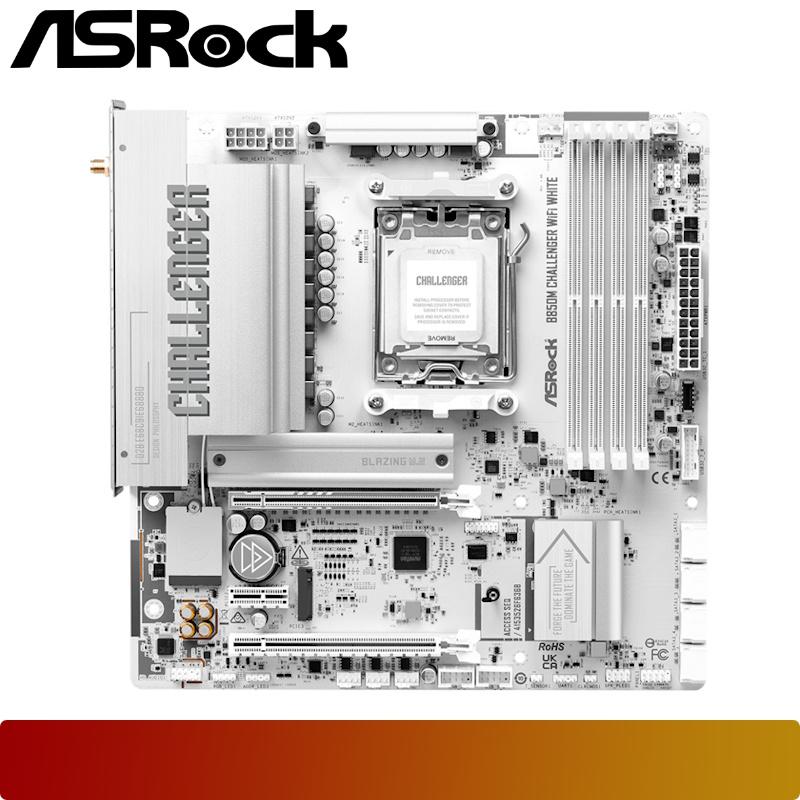 ASROCK B850M Challenger WiFi White - 2 - Nano Komputer