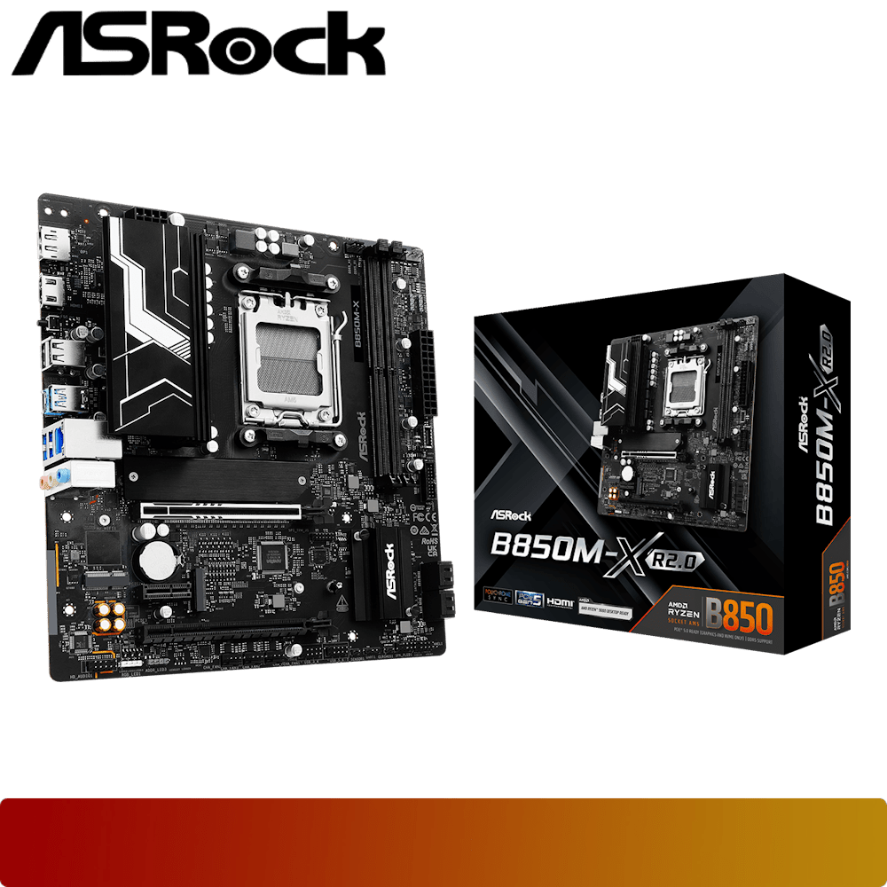 ASROCK B850M-X R2.0-1-Nano Komputer