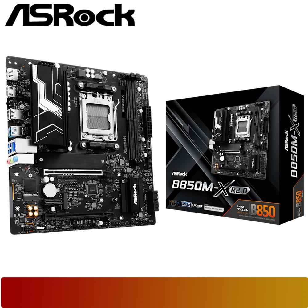 ASROCK B850M - X R2.0 - 1 - Nano Komputer