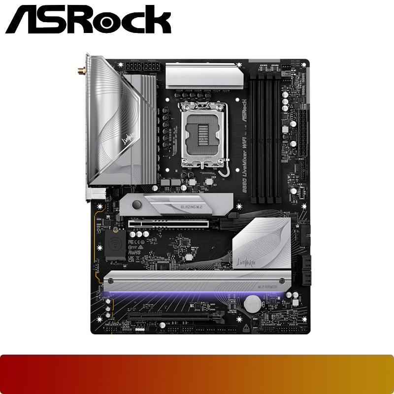 ASROCK B860 LiveMixer WiFi - 3 - Nano Komputer