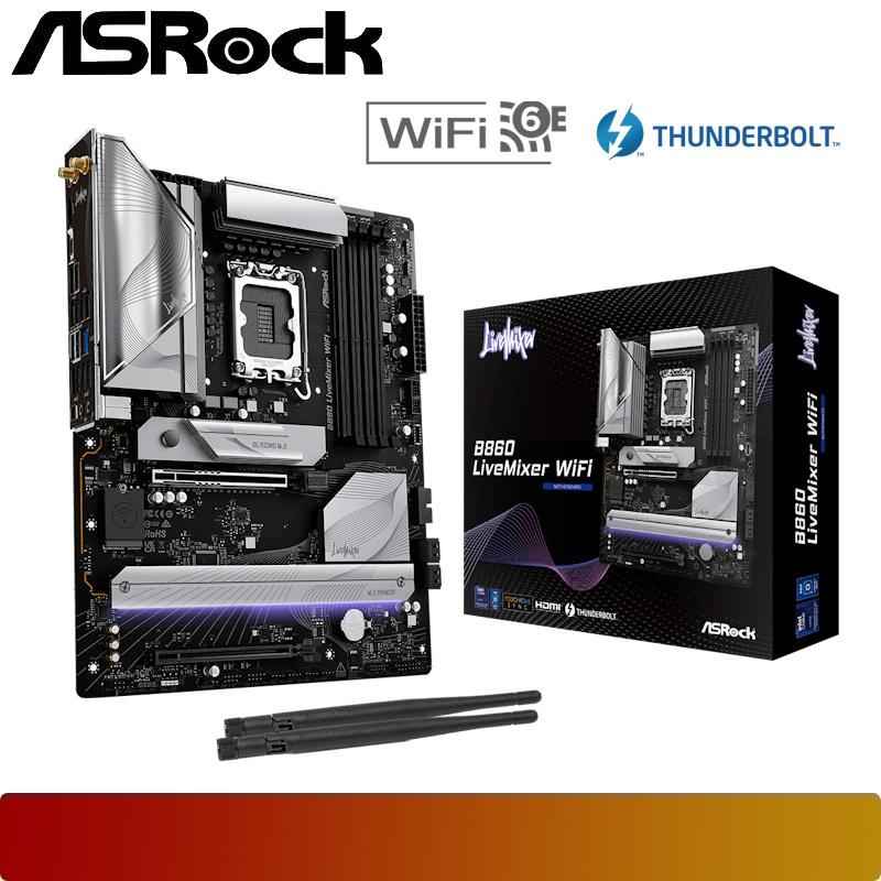 ASROCK B860 LiveMixer WiFi - 1 - Nano Komputer