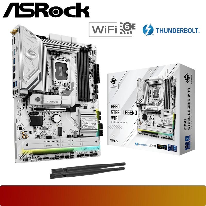 ASROCK B860 Steel Legend WiFi - 1 - Nano Komputer