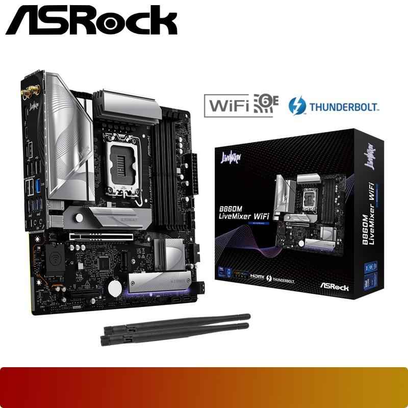ASROCK B860M LIVEMIXER WIFI - 1 - Nano Komputer