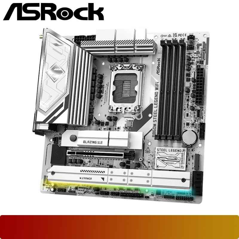 ASROCK B860M Steel Legend WiFi - 4 - Nano Komputer