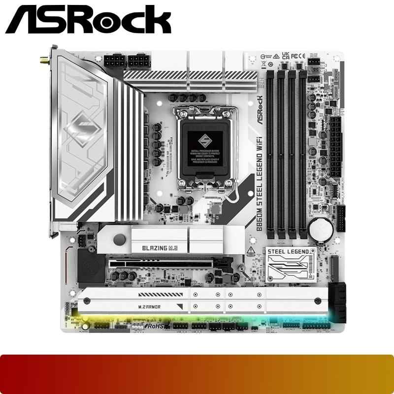ASROCK B860M Steel Legend WiFi - 2 - Nano Komputer