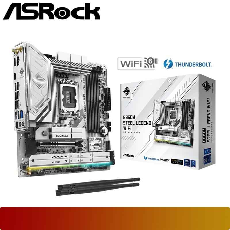ASROCK B860M Steel Legend WiFi - 1 - Nano Komputer