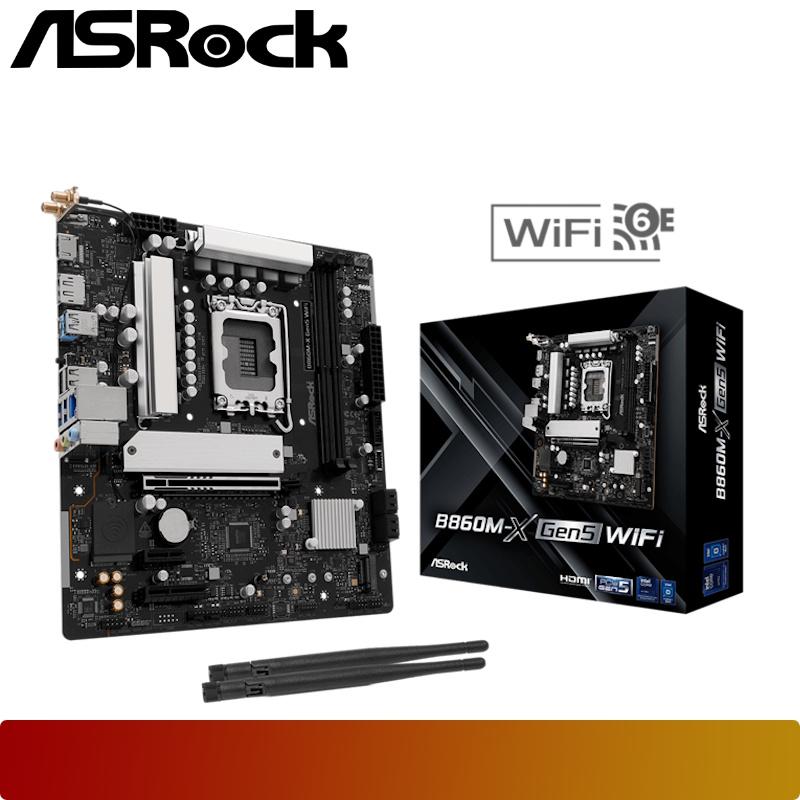 ASROCK B860M - X Gen5 WiFi - 1 - Nano Komputer