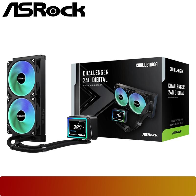ASROCK Challenger 240 Digital - 8 - Nano Komputer