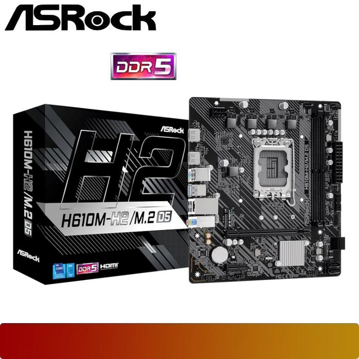 ASROCK H610M - H2/M.2 D5 - 1 - Nano Komputer