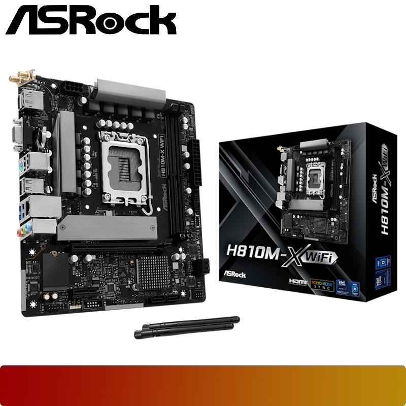 ASROCK H810M - X WiFi - 1 - Nano Komputer