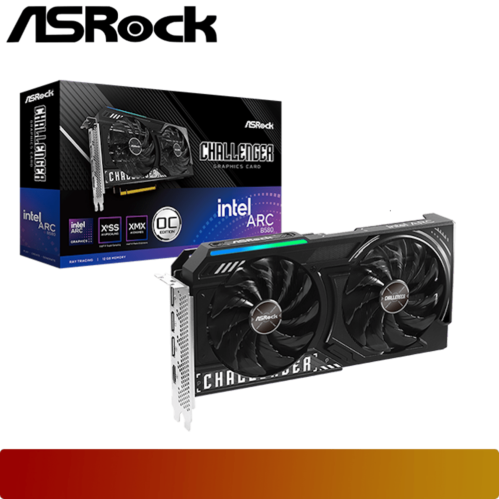 ASROCK Intel Arc B580 Challenger 12GB OC-1-Nano Komputer