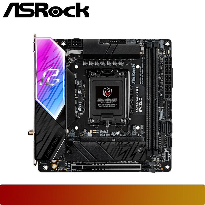 ASROCK PHANTOM GAMING B860I Lightning WiFi - 2 - Nano Komputer