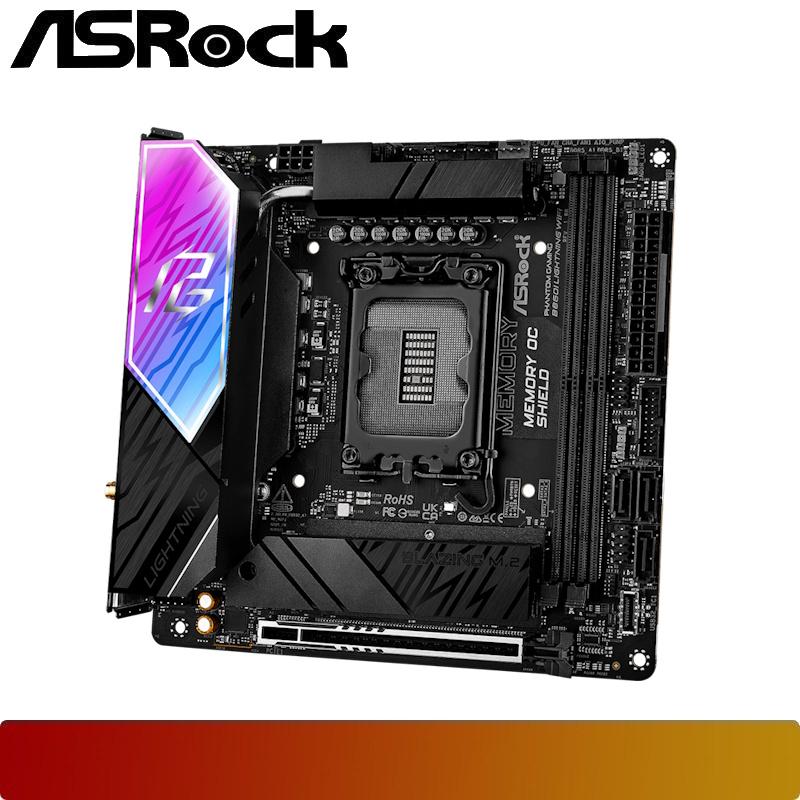 ASROCK PHANTOM GAMING B860I Lightning WiFi - 4 - Nano Komputer