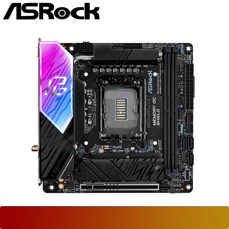 ASROCK PHANTOM GAMING B860I Lightning WiFi - 3 - Nano Komputer