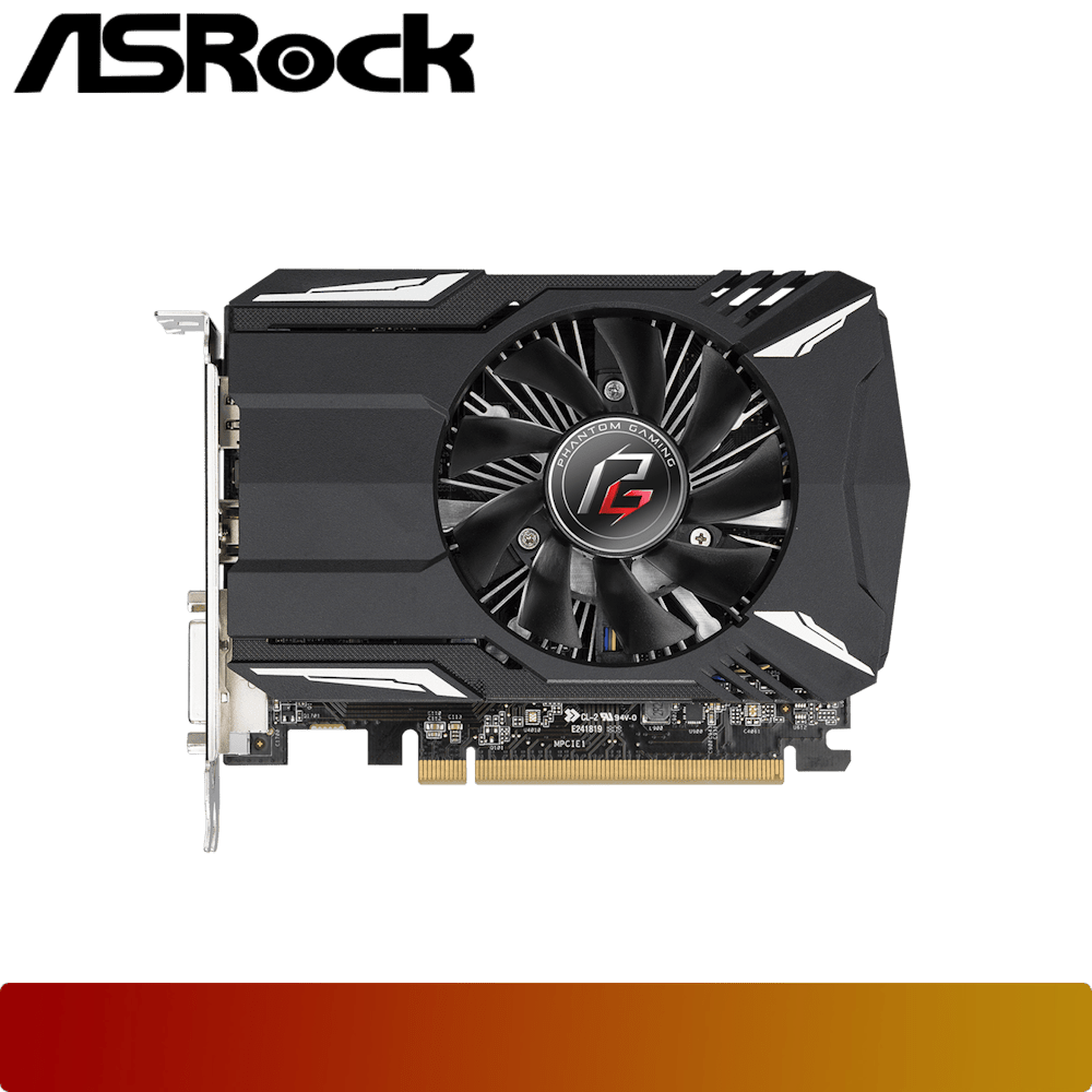 ASROCK Phantom Gaming Radeon RX550 4G-2-Nano Komputer