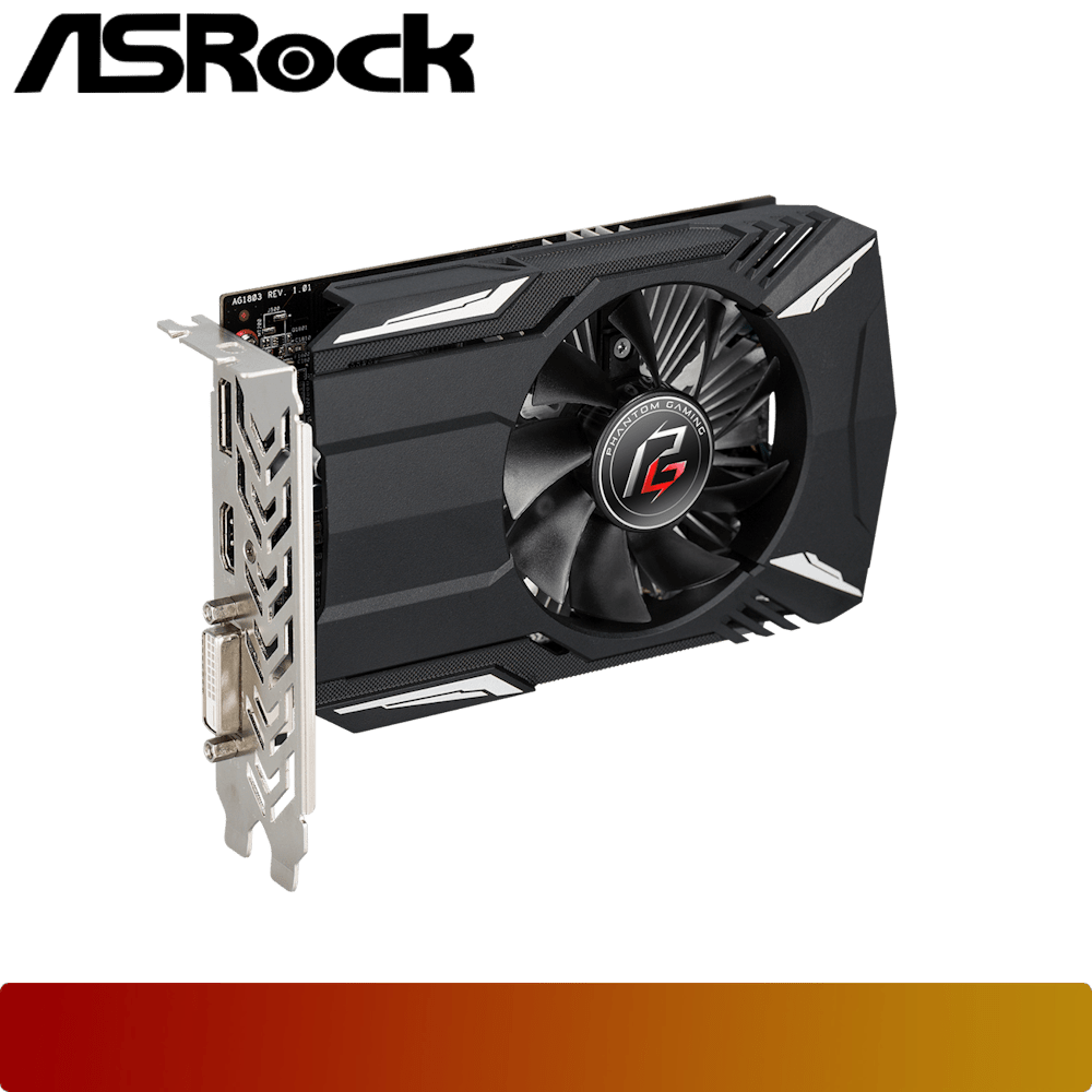 ASROCK Phantom Gaming Radeon RX550 4G-4-Nano Komputer